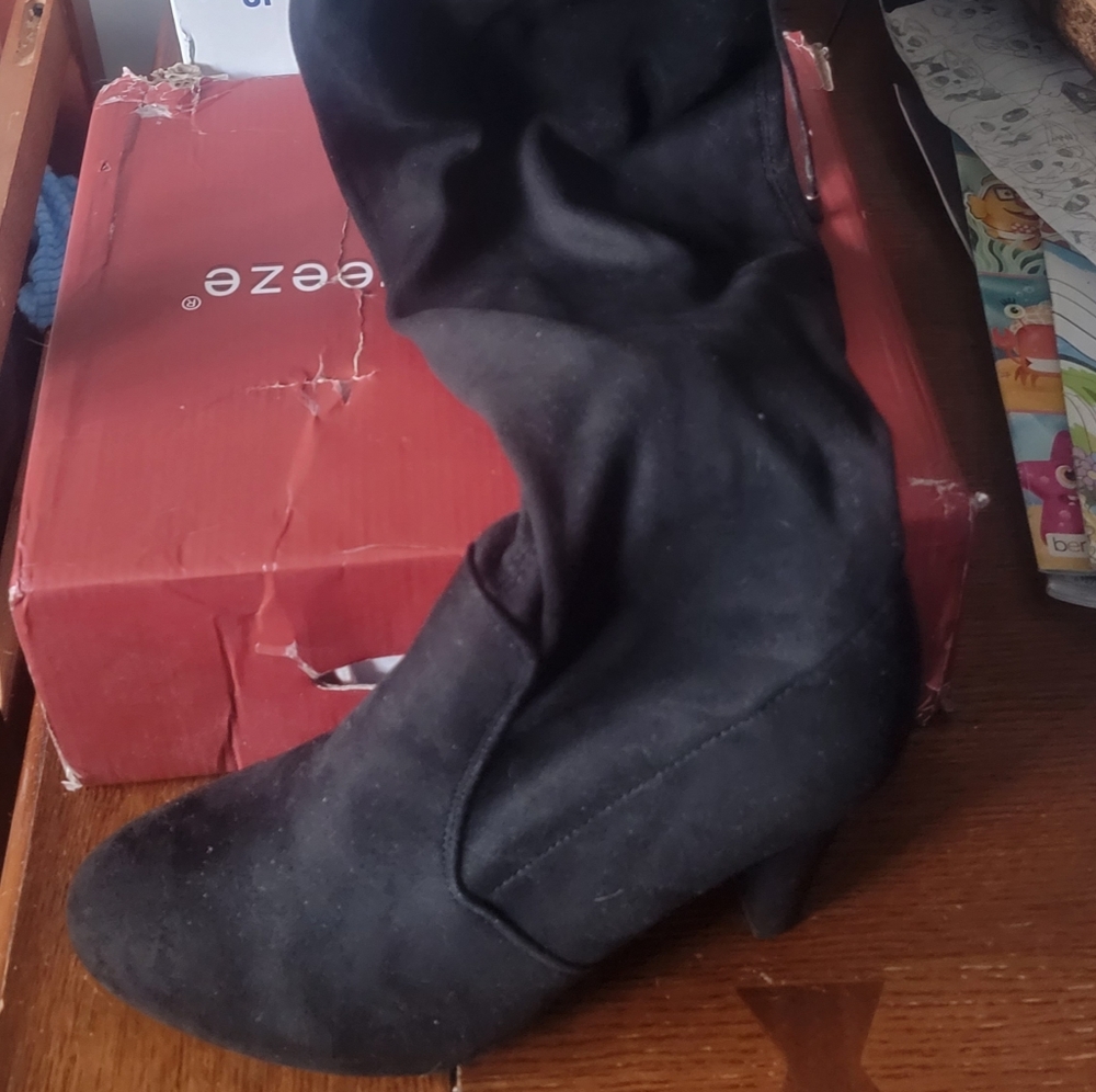 Heel long boots